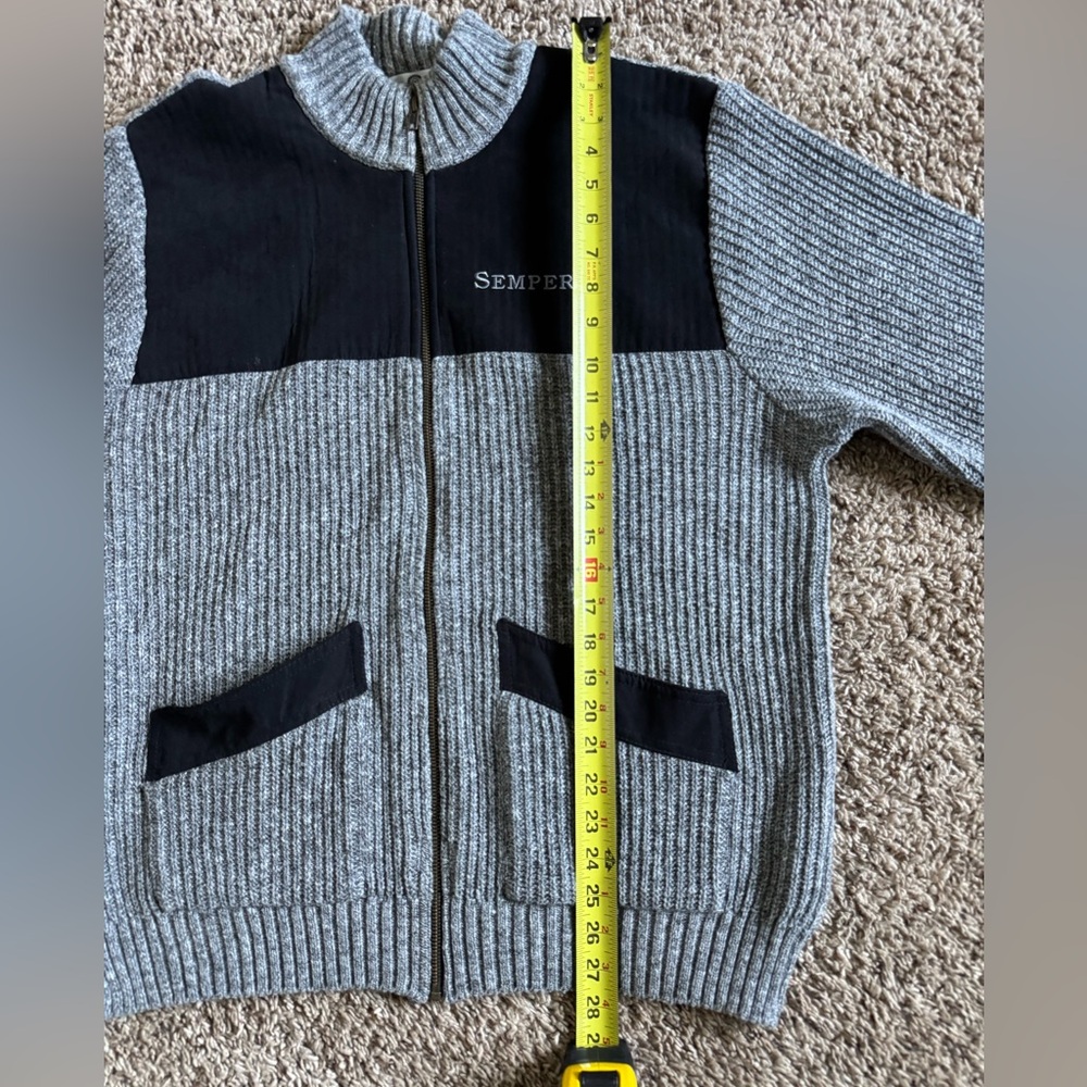 Bradford Exchange Men’s USMC “The  Few The Proud The Marines” zip up sweater - Picture 11 of 14
